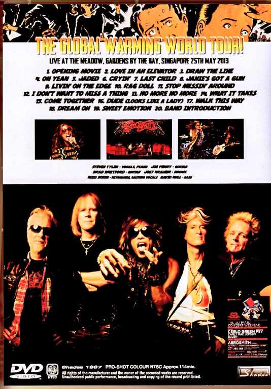Aerosmith Aerosmith/Singapore 2013