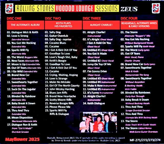 Rolling Stones/Voodoo Lounge Sessions 1993 Vol.1-1