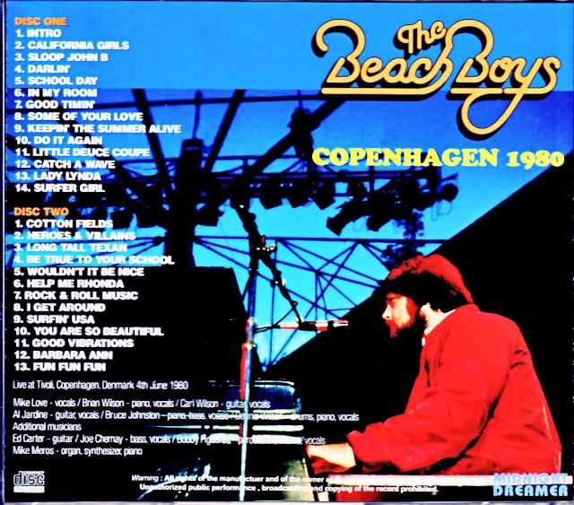 Beach Boys/Denmark 06.04.1980