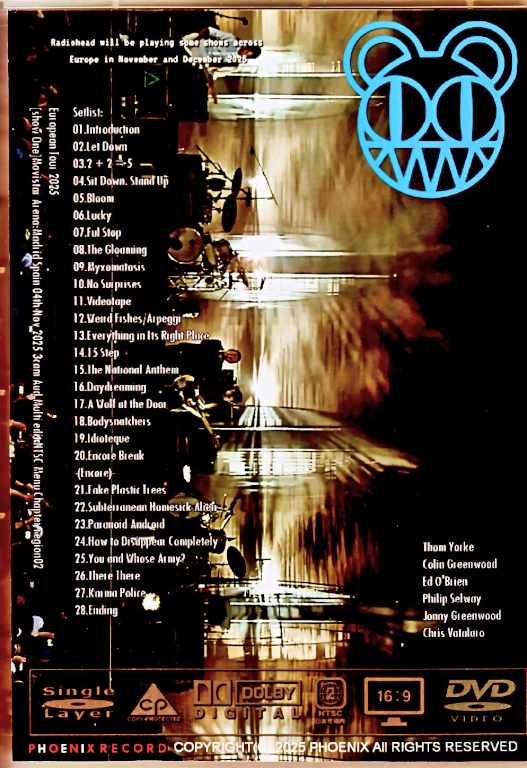 Radiohead/Spain 11.04.2025 Multi-Cam Edition