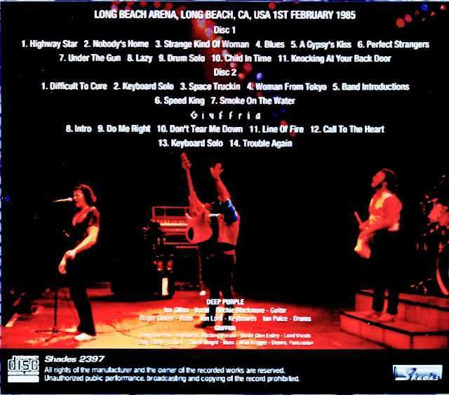 Deep Purple Giuffria Deep Purple Giuffria/CA,USA 02.01.1985 Complete Upgrade