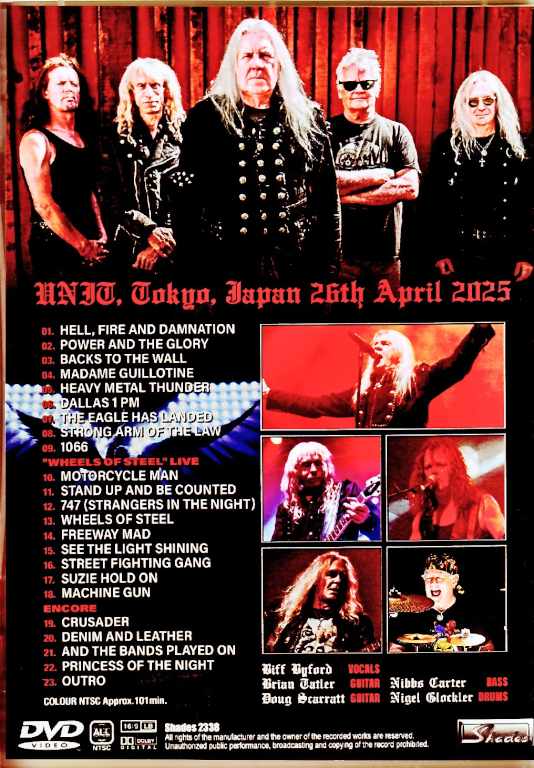 Saxon/Tokyo,Japan 4.26.2025