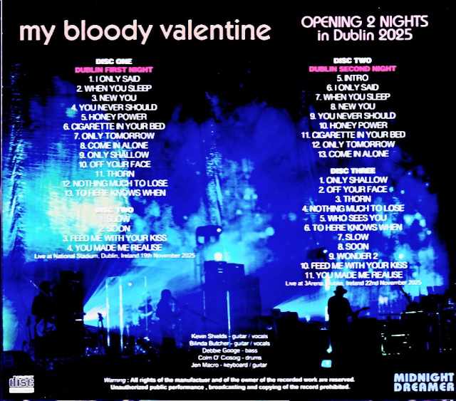 My Bloody Valentine/Ireland 2025 2Days Complete