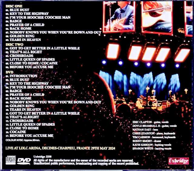 Eric Clapton/France 2024 S & V Complete