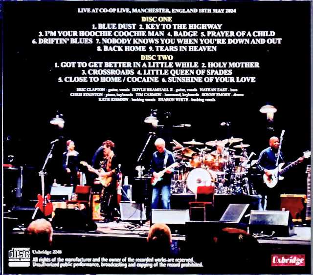 Eric Clapton/England,UK 05.18.2024 Complete
