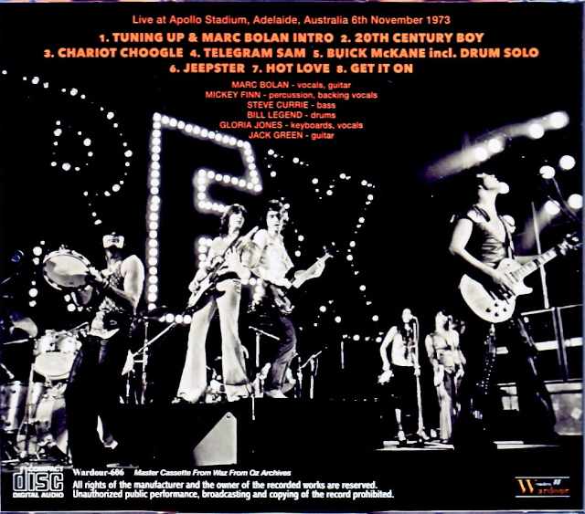 T. Rex T. Rex/Australia 1973