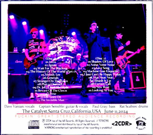 Damned / CA, USA 2024 6.11.Complete