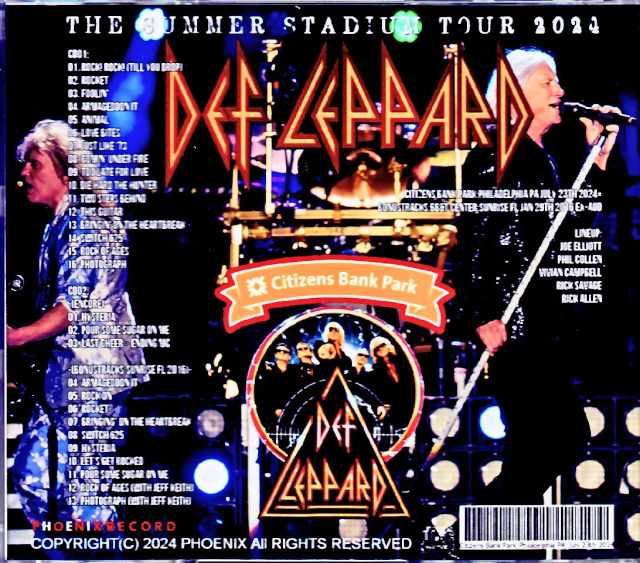 Def Leppard/PA,USA 2024 & more