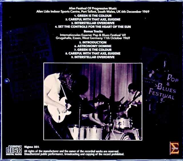 Pink Floyd Pink Floyd/England,UK 12.6.1969 Upgrade & more