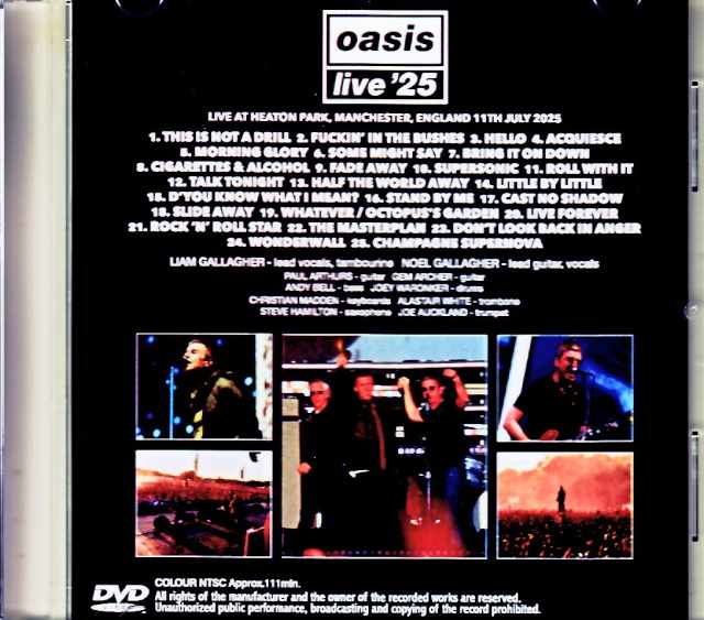 Oasis/England,UK 07.11.2025 Jewel Version