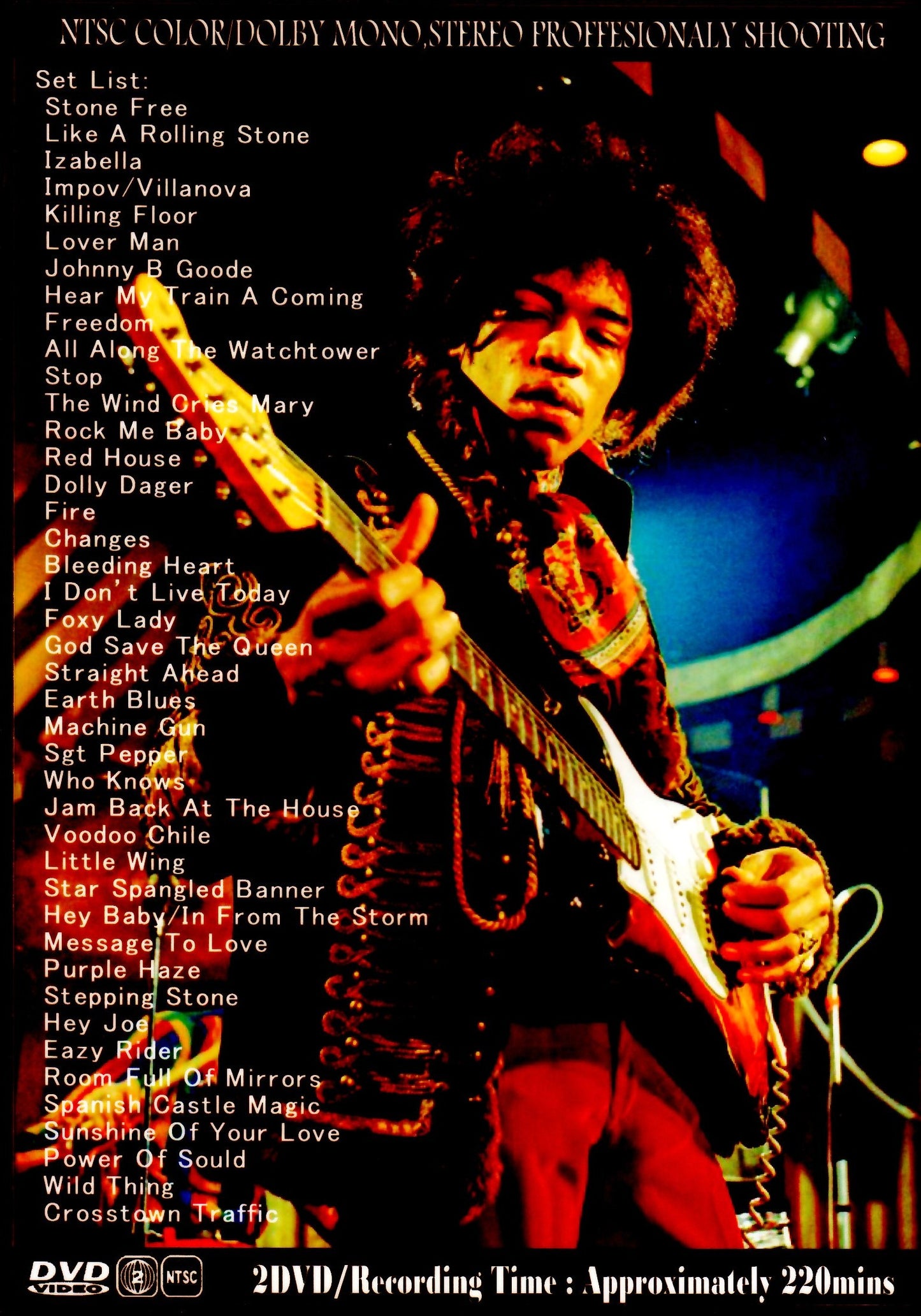 Jimi Hendrix/Anthology Live Clip 1967-1970