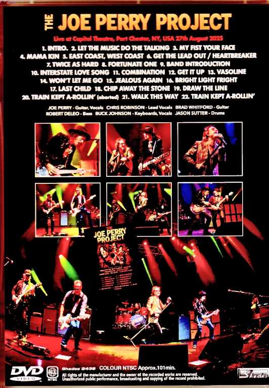 Joe Perry Project Joe Perry/NY,USA 08.27.2025 Complete