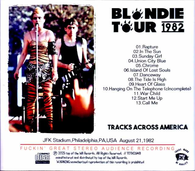 Blondie/PA,USA 08.21.1982