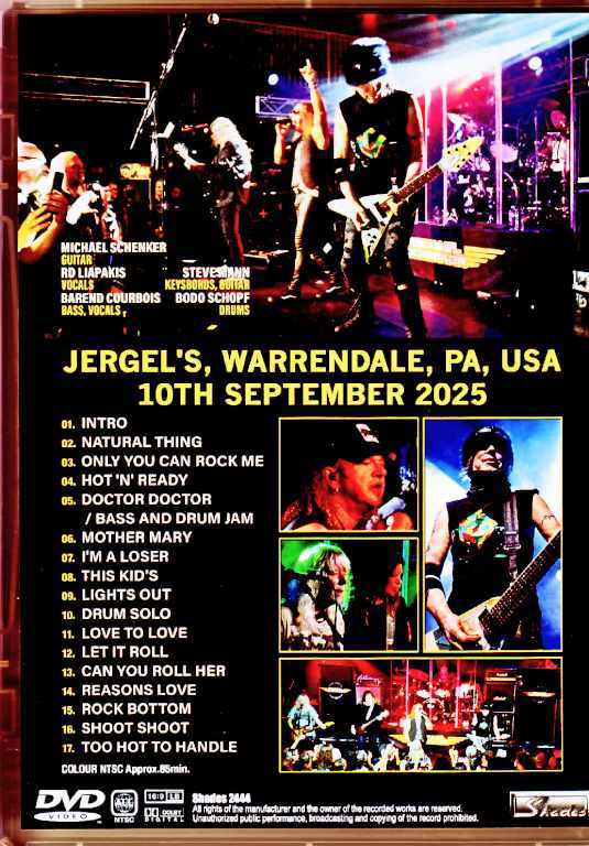 Michael Schenker Michael Schenker/PA,USA 09.10.2025 Complete