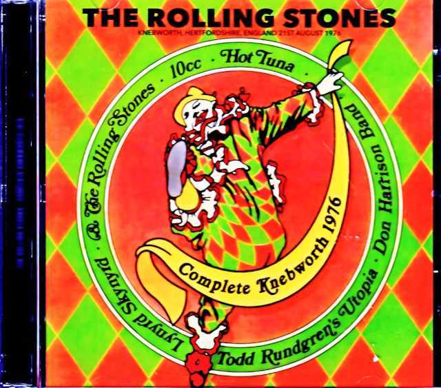 Rolling Stones/England, UK 1976 Complete Soundboard Audience Matrix Edition