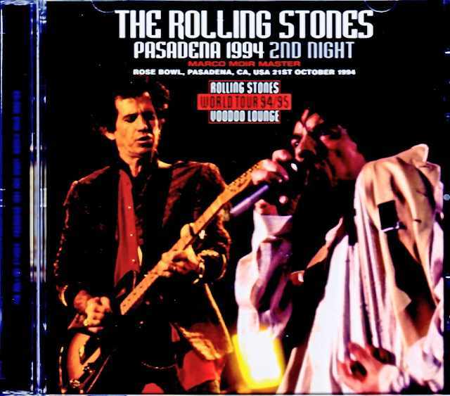 Rolling Stones/CA,USA 10.21.1994 Complete Marco Moir Master Edition