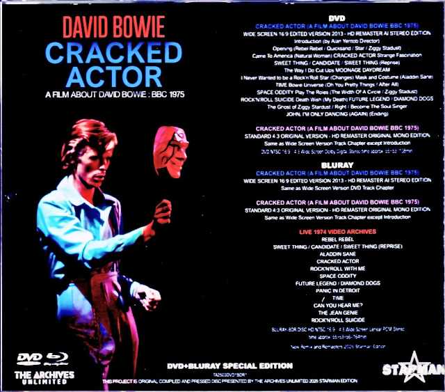 David Bowie / Cracked Actor A Film About David Bowie BBC 1975