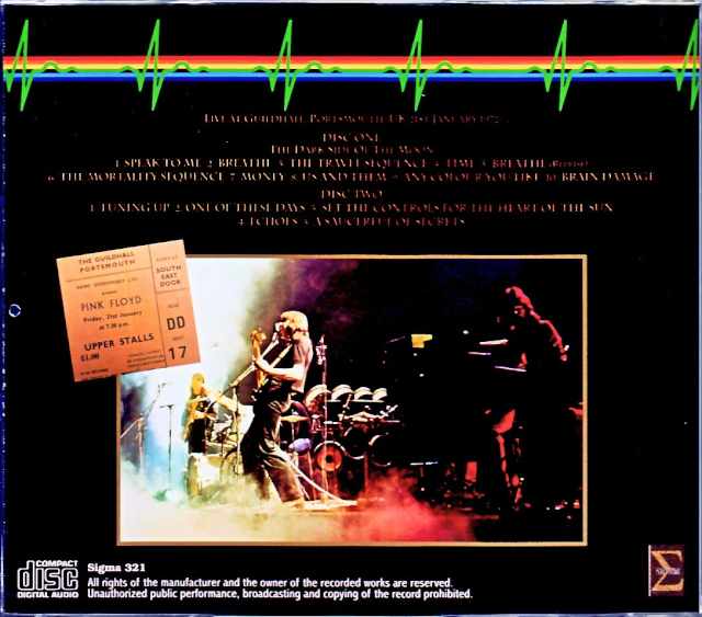 Pink Floyd Pink Floyd/England,UK 1972 Upgrade
