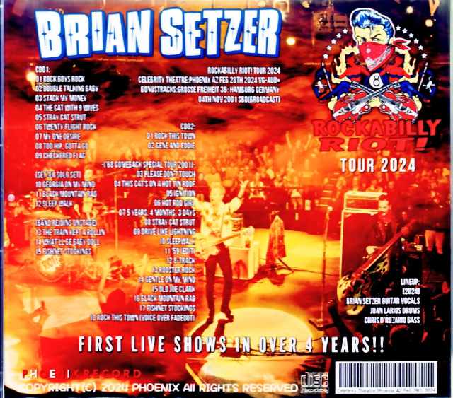 Brian Setzer/AZ,USA 2004