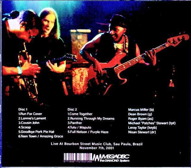 Marcus Miller Quintet Marcus Miller/Brazil 2001 Soundboard Edition