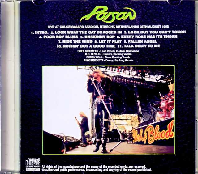 Poison/Netherlands 1990 Complete
