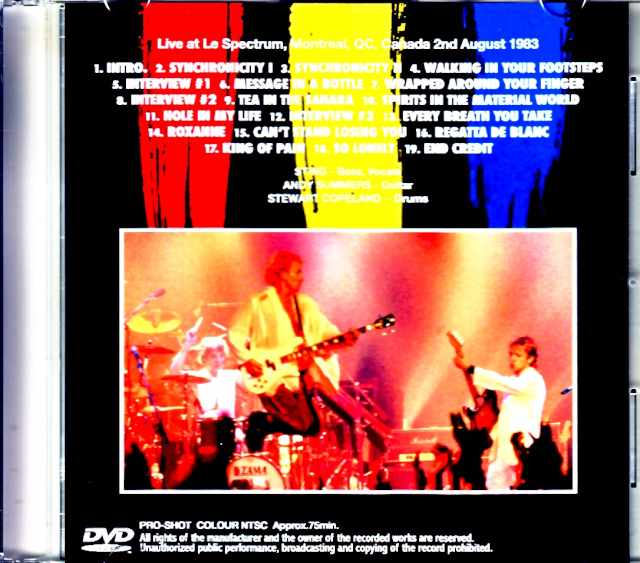 Police/Canada 1983 Complete Jewel Version