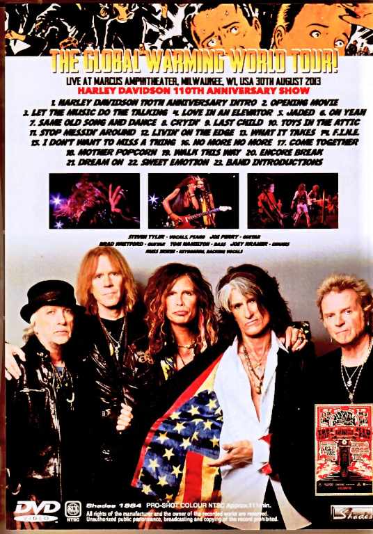 Aerosmith/WI,USA 2013