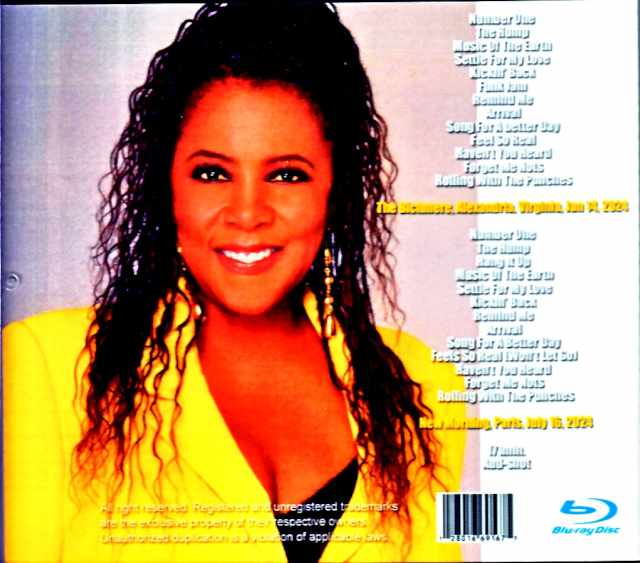 Patrice Rushen/VA,USA 2024 & more Blu-Ray Version