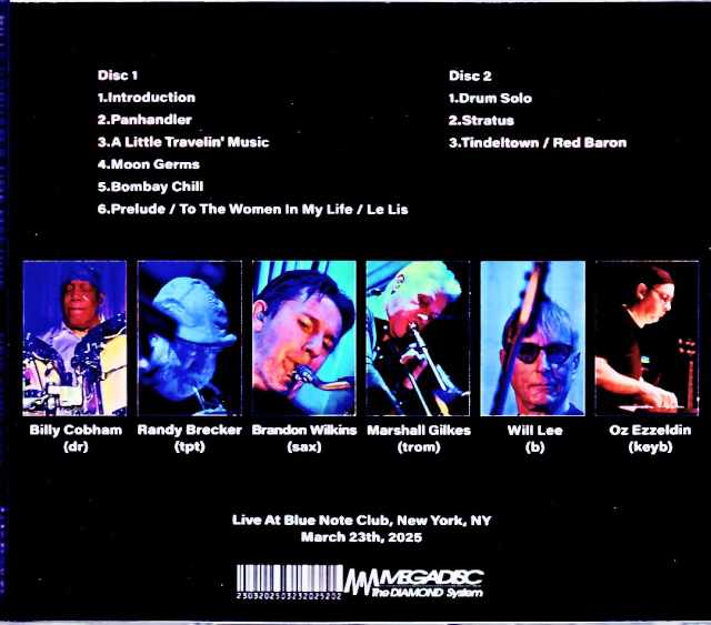Billy Cobham's Time Machine Randy Brecker Billy Cobham Randy Brecker/NY,USA 03.23.2025