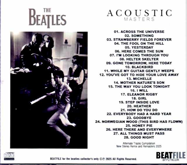 Beatles/Acoustic Masters New Remix and Remastered