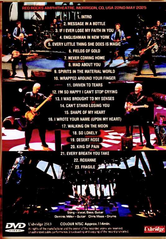 Sting/CO,USA 2025 Complete