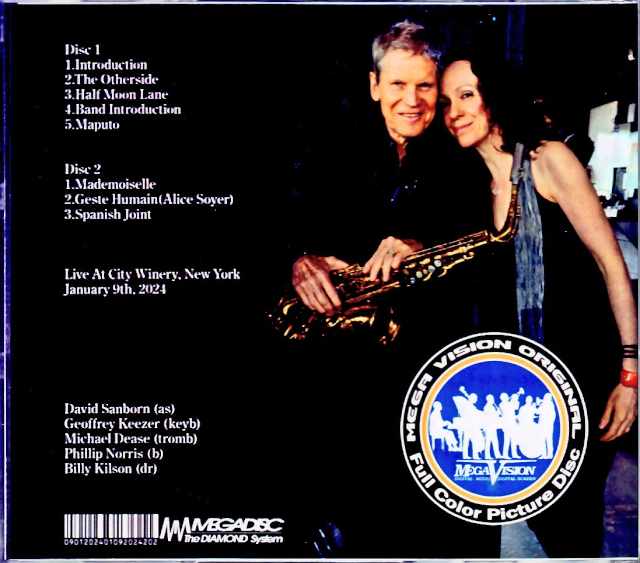 David Sanborn David Sanborn/NY,USA 2024 Complete