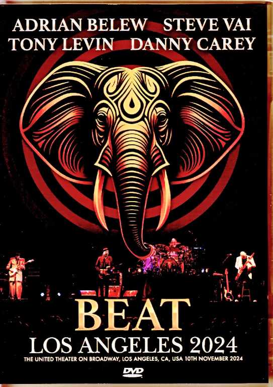 Beat Adrian Belew,Tony Levin,Steve Vai Beat/CA,USA 11.10.2024 Complete Broadcast Edition
