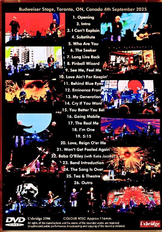 Who,The Who/Canada 09.04.2025 Complete