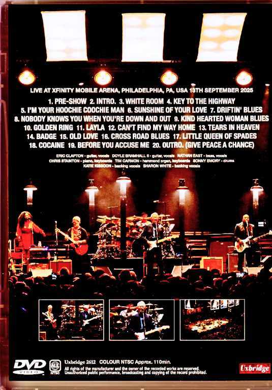 Eric Clapton Eric Clapton/PA,USA 09.13.2025 Complete