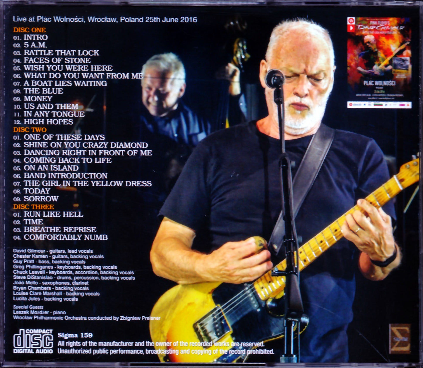 Debiddo Gilmour devu~iddo girumoa/ pōrando 2016 36 / 5,000 David Gilmour/Poland 2016