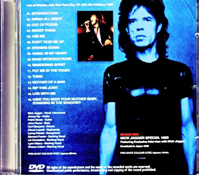 Mick Jagger/NY,USA 1993 Complete & more Jewel Version