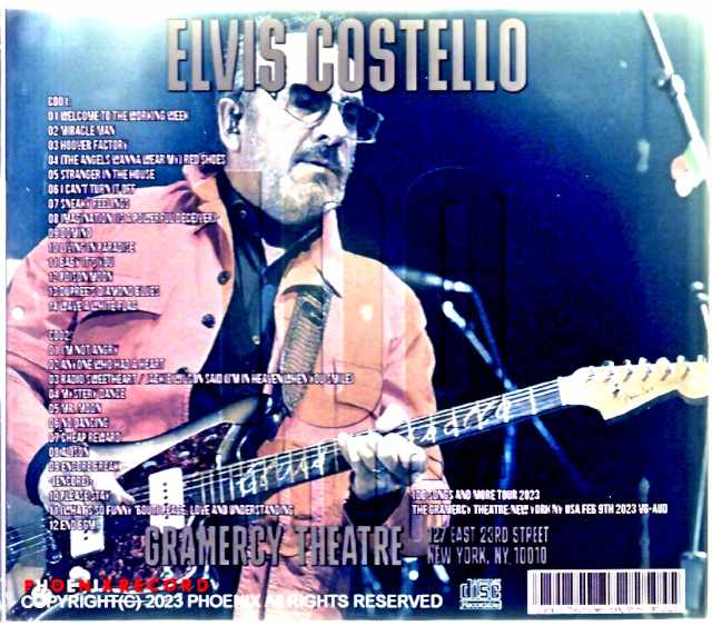 Elvis Costello Elvis Costello/NY,USA 2.9.2023