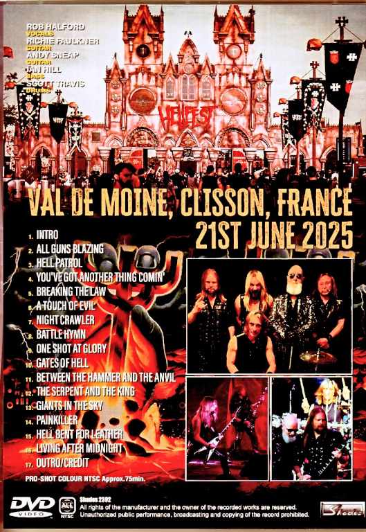Judas Priest / France 06.21.2025 Complete Multi-Cam Edition