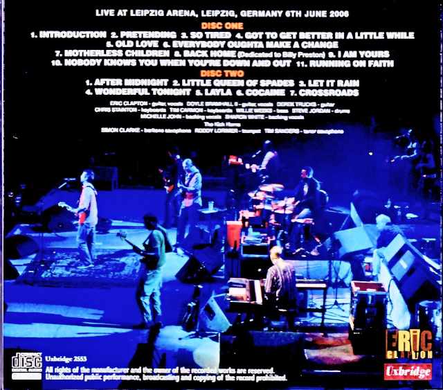Eric Clapton/Germany 06.06.2006 Complete