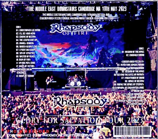 Rhapsody/MA,USA 2023 Complete & more