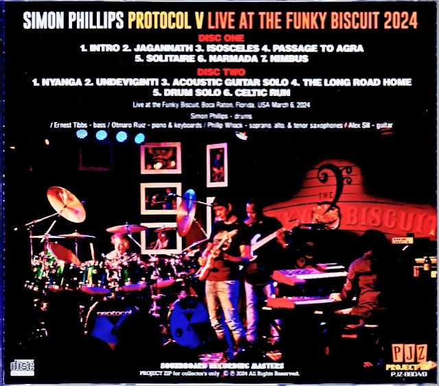 Simon Phillips Protocol Simon Phillips/FL,USA 2024