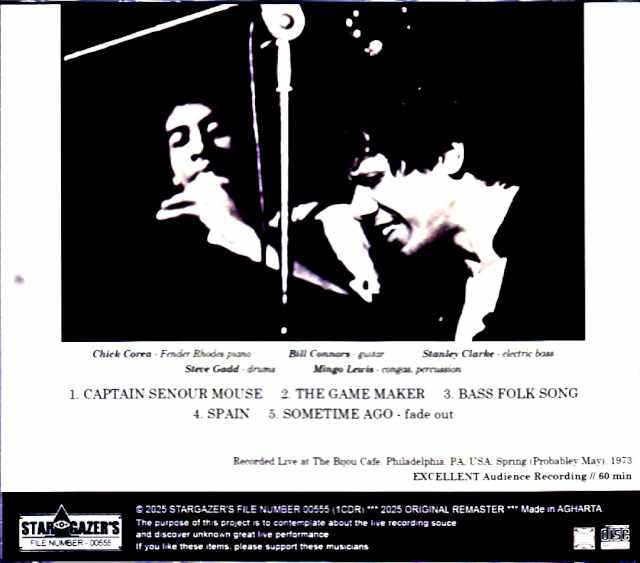Return to Forever / PA, USA 1973 Remastered