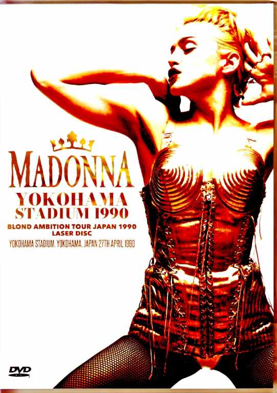 Madonna/Kanagawa,Japan 1990 Complete Japanese Laser Disc Edition
