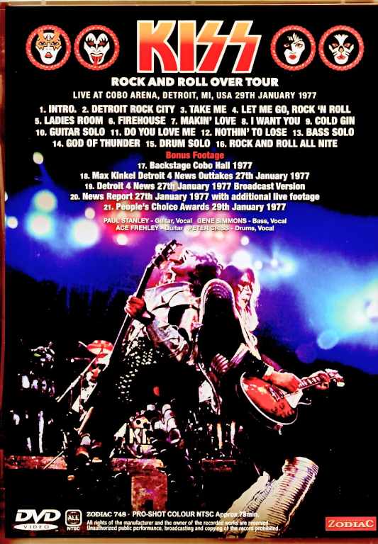 Kiss/MI,USA 1.29.1977 Complete Upgrade & more