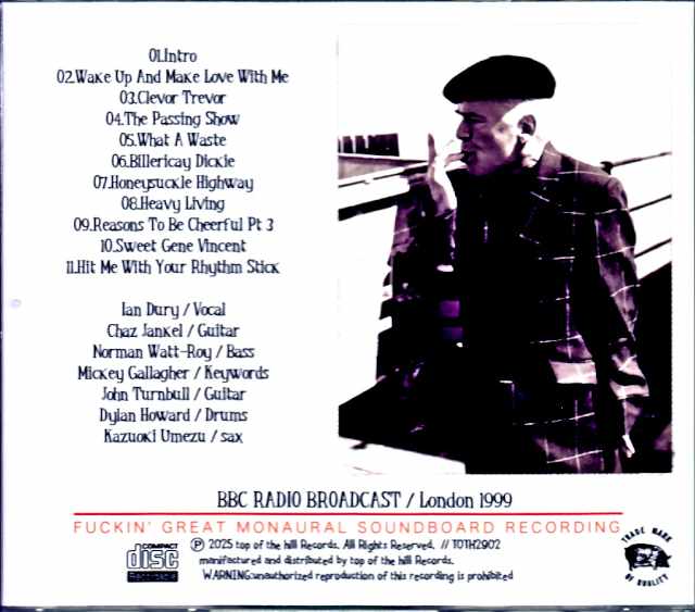 Ian Dury and the Blockheads Ian Dury/London,UK 1999