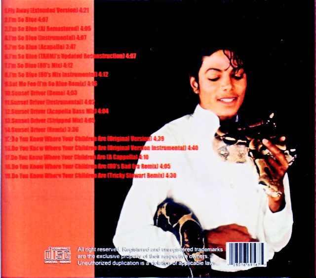 Michael Jackson Michael Jackson/Bad Sessions Vol.7