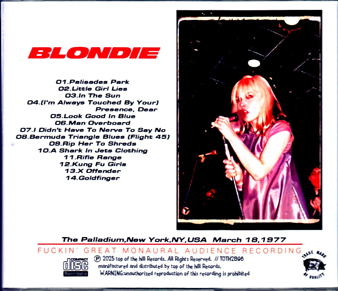 Blondie/NY,USA 03.18.1977