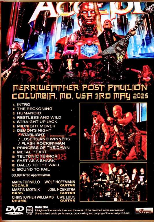 Accept Accept/MD,USA 2025