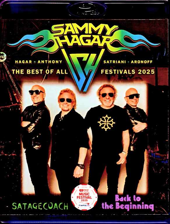 Sammy Hagar Joe Satriani Sammy Hagar Joe Satriani/Pro-Shot Collection 2025 Blu-Ray Version